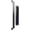 Ekena Millwork 16" Pull Handle & 12" Flush Pull for 2 1/4" Doors, Dark Gray GB6001PP51612DG - alternate 5